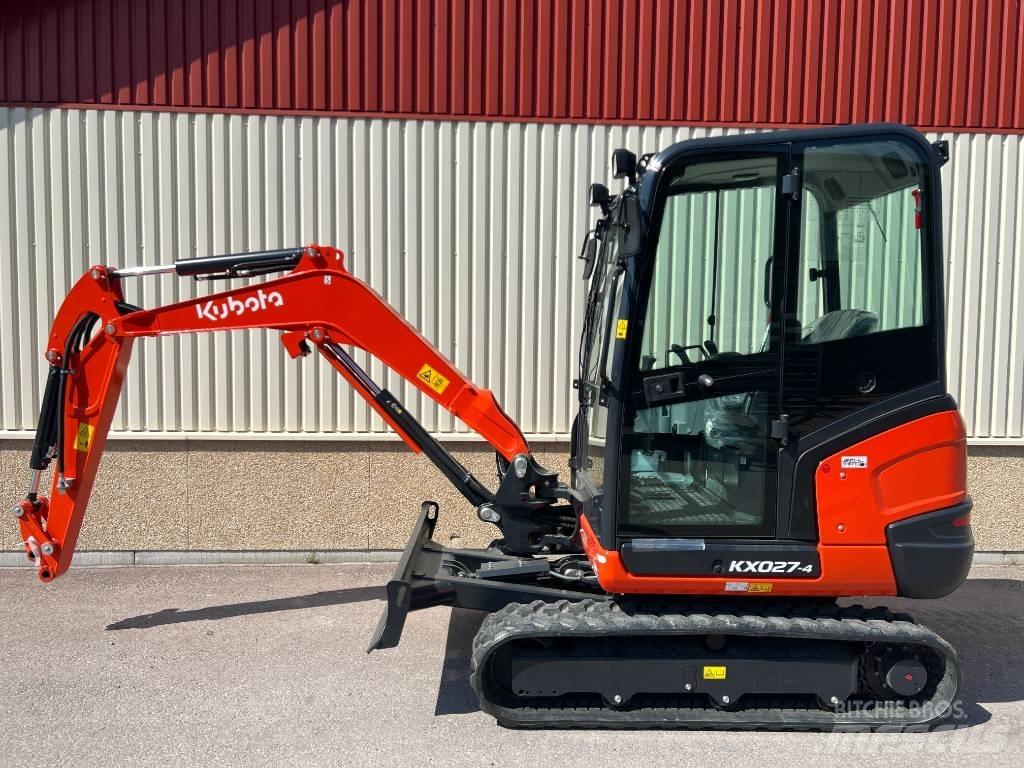 Kubota KX027-4 Mini rýpadla < 7t