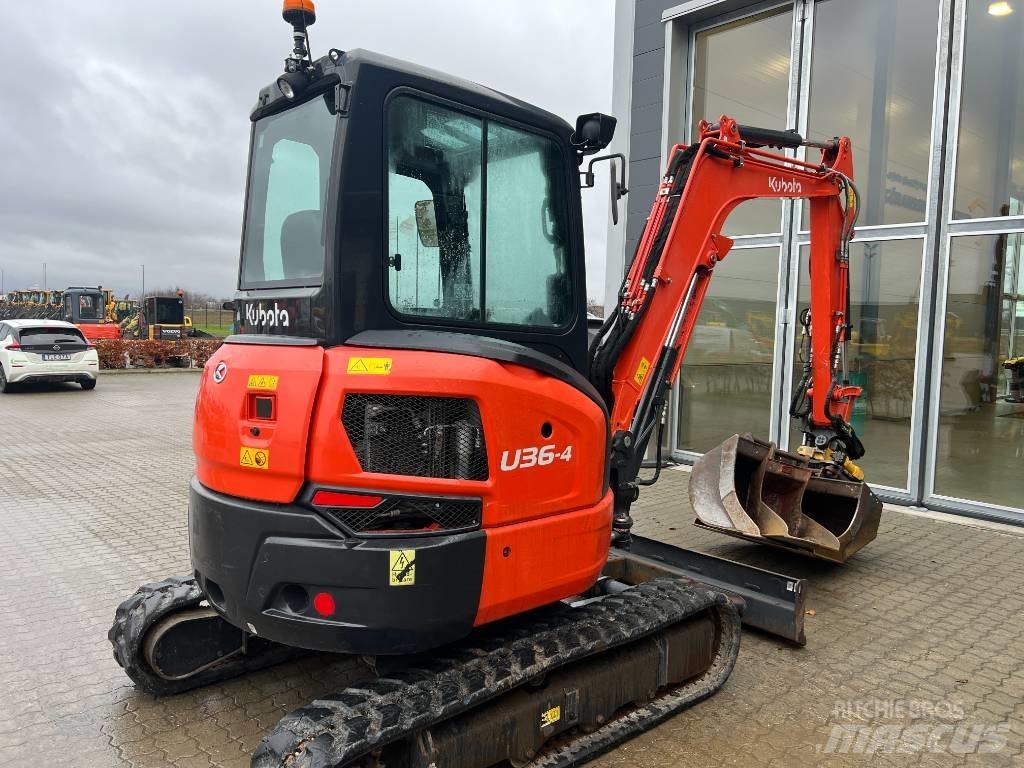 Kubota U 36-4 Mini rýpadla < 7t