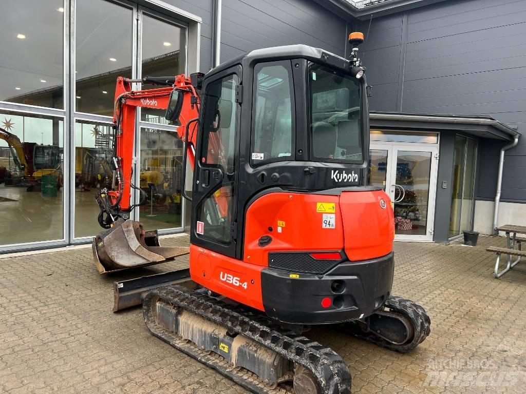 Kubota U 36-4 Mini rýpadla < 7t