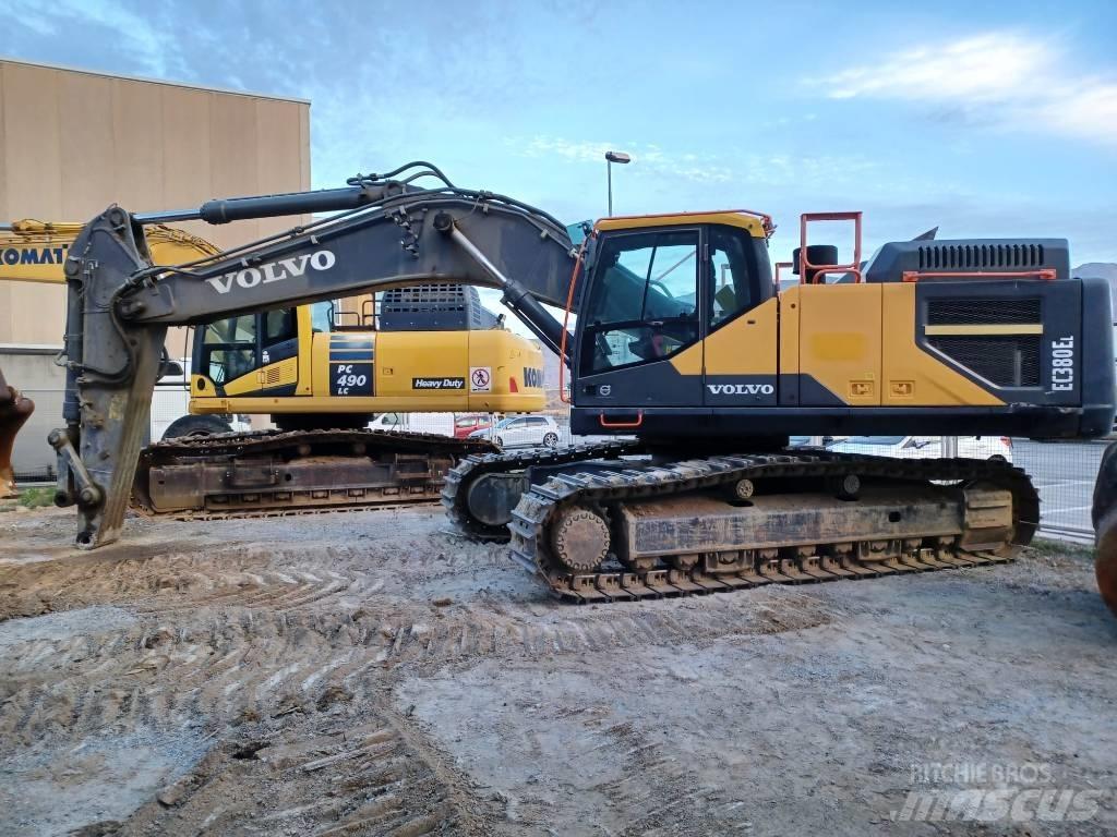 Volvo EC 380 EL Pásová rýpadla