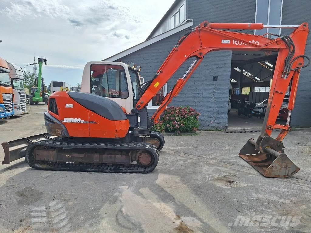Kubota KX080 Midi rýpadla 7t - 12t