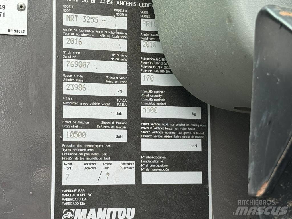 Manitou MRT 3255 Teleskopické manipulátory