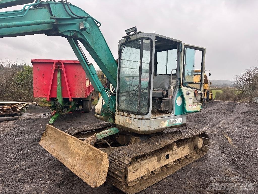 Komatsu PC 75 UU-1 Mini rýpadla < 7t