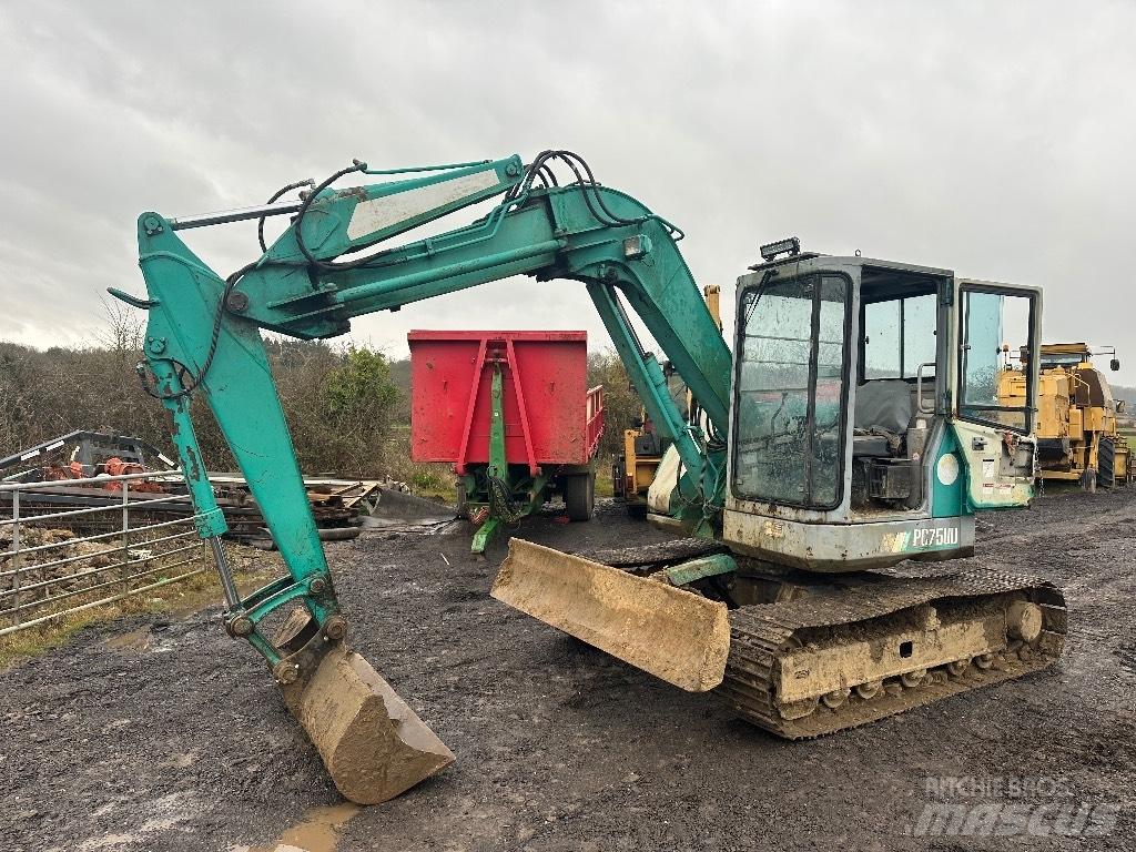 Komatsu PC 75 UU-1 Mini rýpadla < 7t
