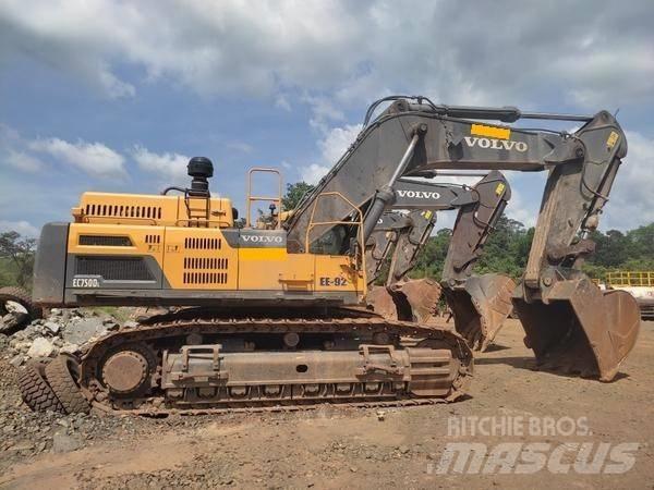 Volvo EC 750 DL Pásová rýpadla