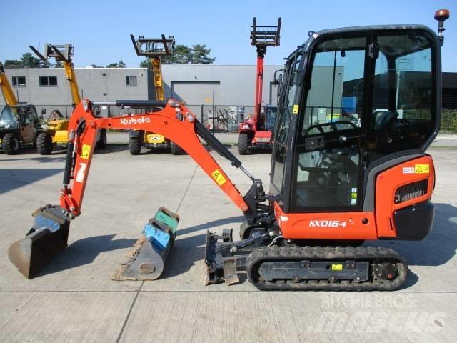 Kubota KX 016-4 (100) Mini rýpadla < 7t