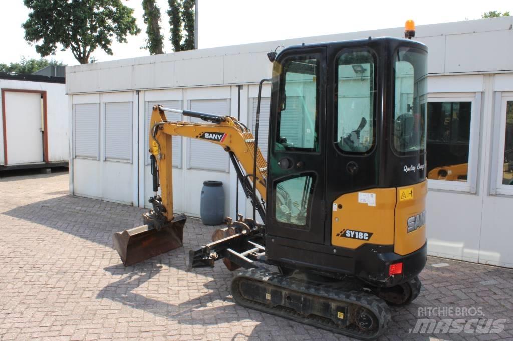 Sany SY 18 C Mini rýpadla < 7t