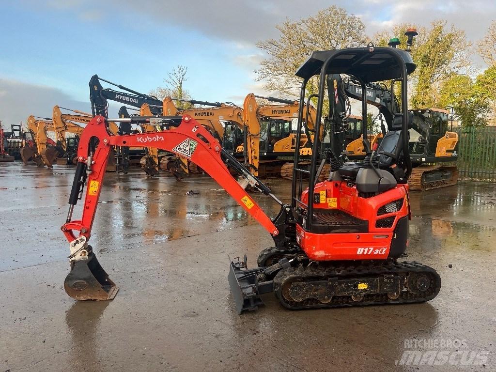 Kubota U 17-3 Mini rýpadla < 7t