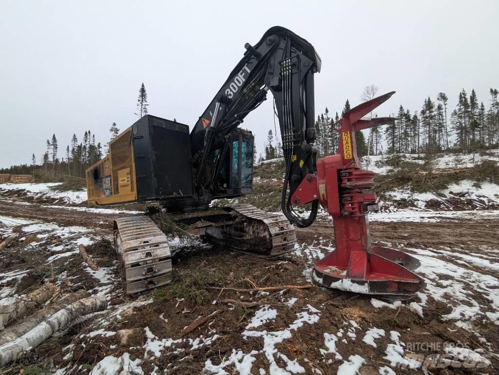 CAT 541 Kácecí harvestory