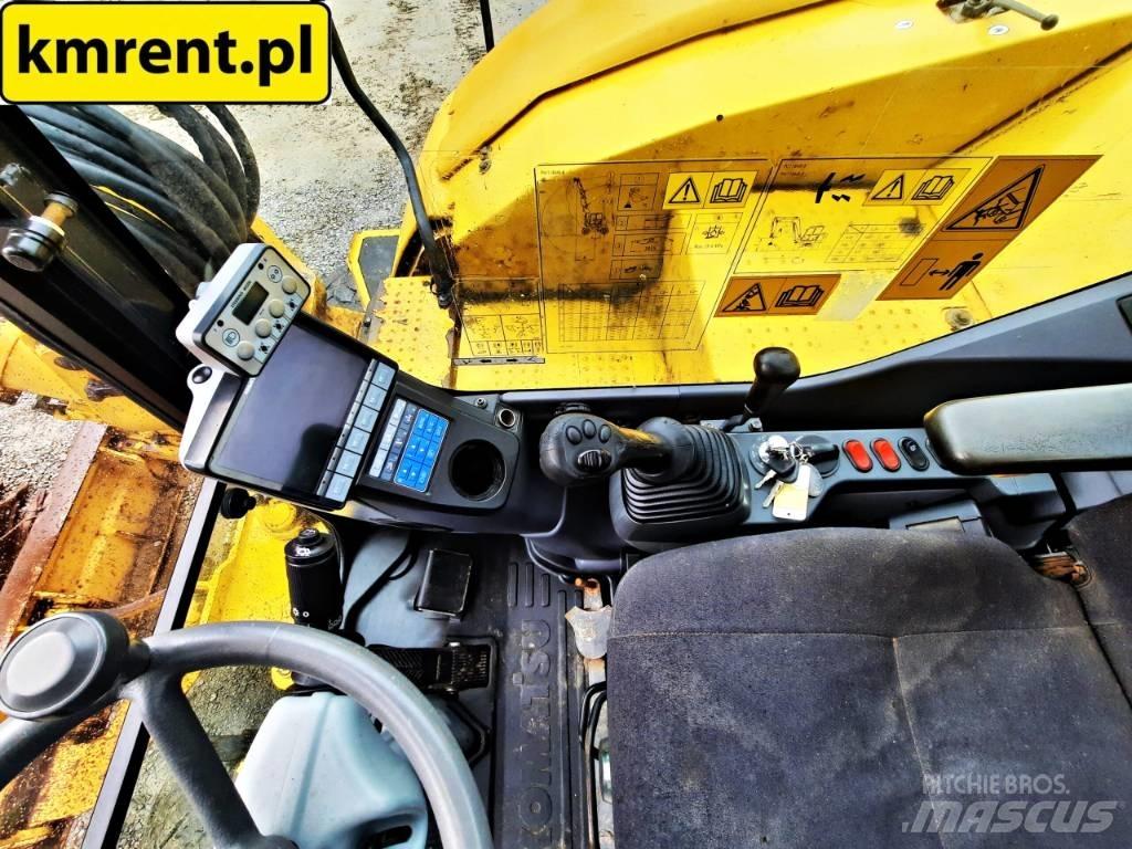 Komatsu PW 118 Kolová rýpadla