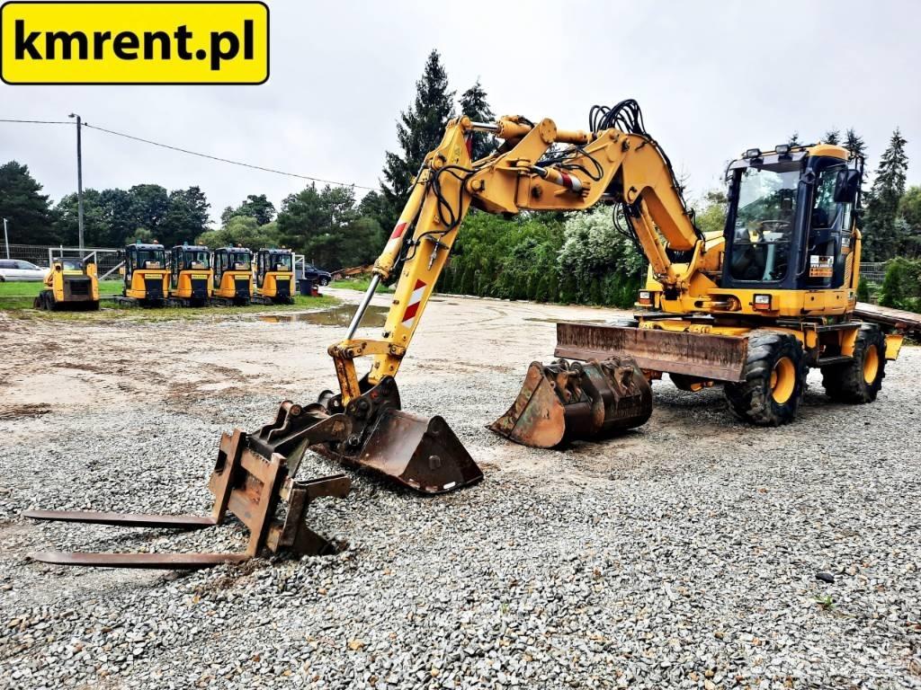 Komatsu PW 118 Kolová rýpadla
