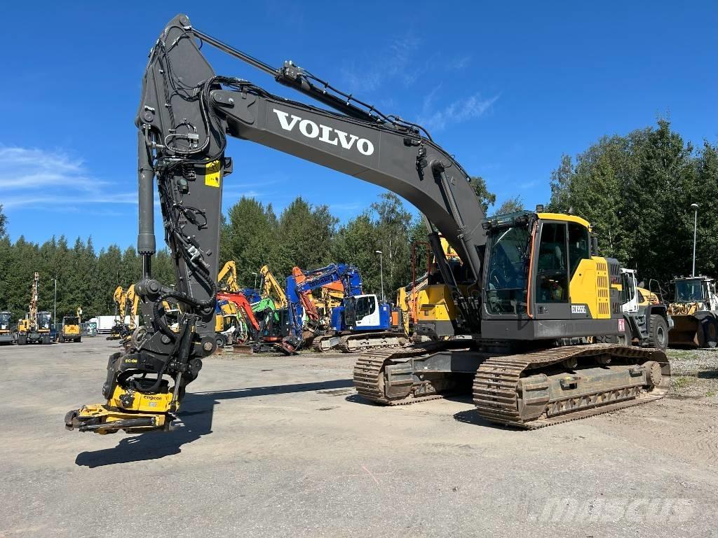 Volvo ECR 355 EL Pásová rýpadla
