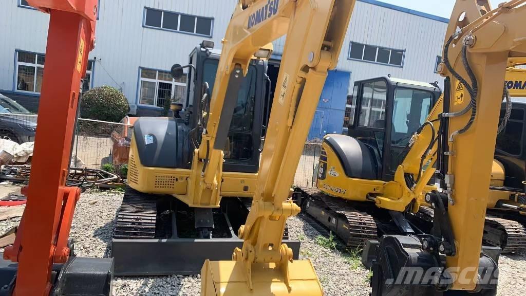Komatsu PC 55 MR Pásová rýpadla