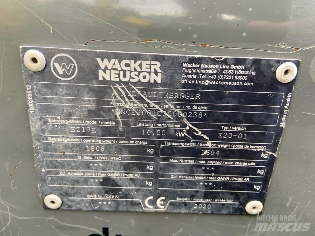 Wacker Neuson EZ17e Pásová rýpadla