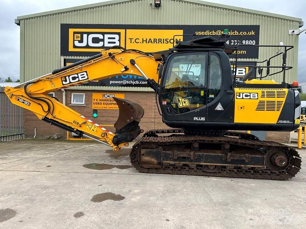 JCB JS160 Pásová rýpadla