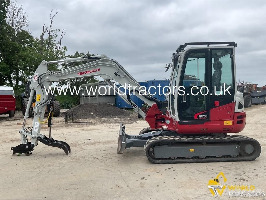 Takeuchi TB 260 Mini rýpadla < 7t