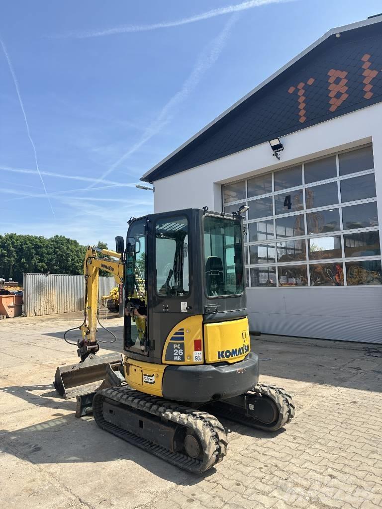 Komatsu PC 26 MR-3 Mini rýpadla < 7t