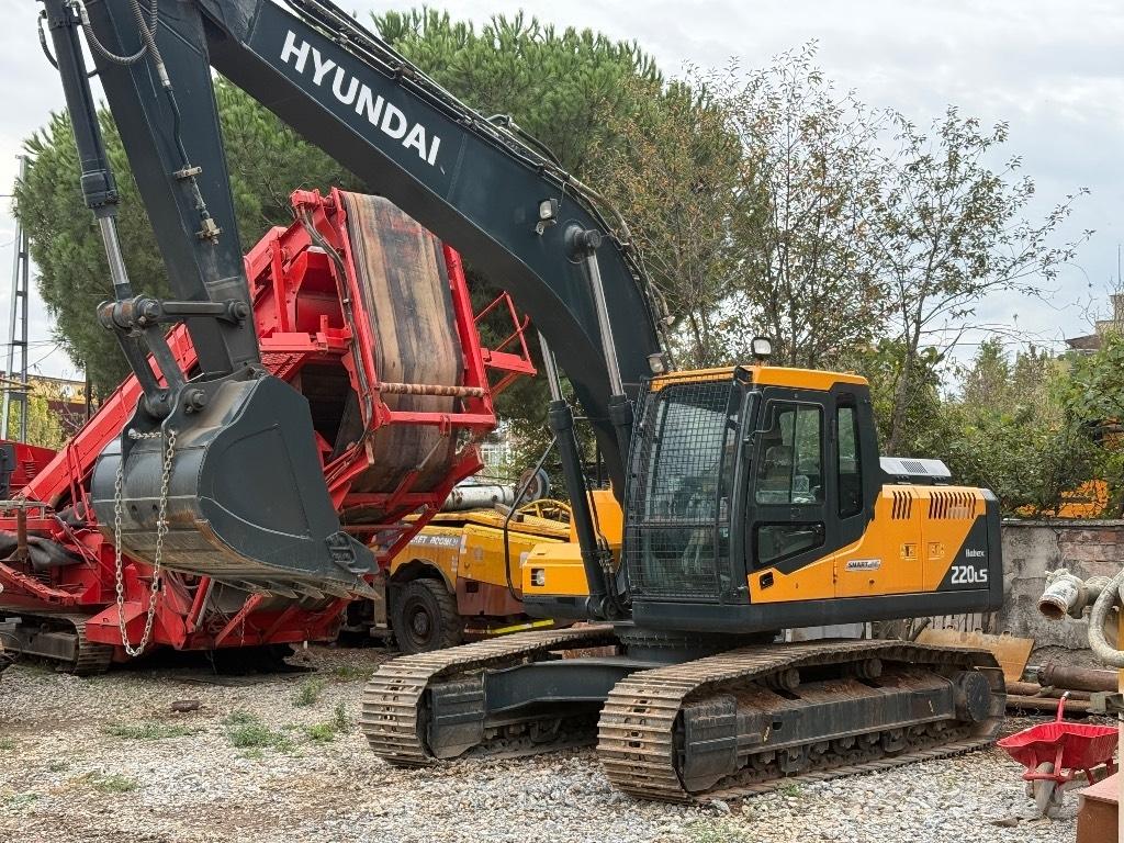 Hyundai Robex 220 LS Pásová rýpadla