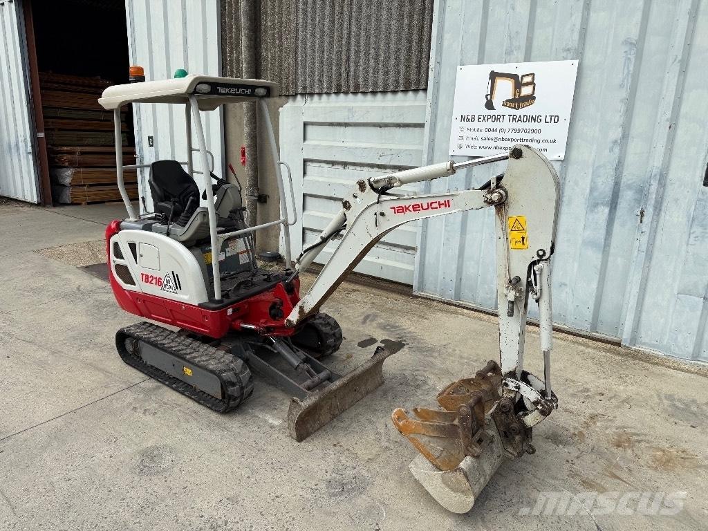 Takeuchi TB 216 Mini rýpadla < 7t