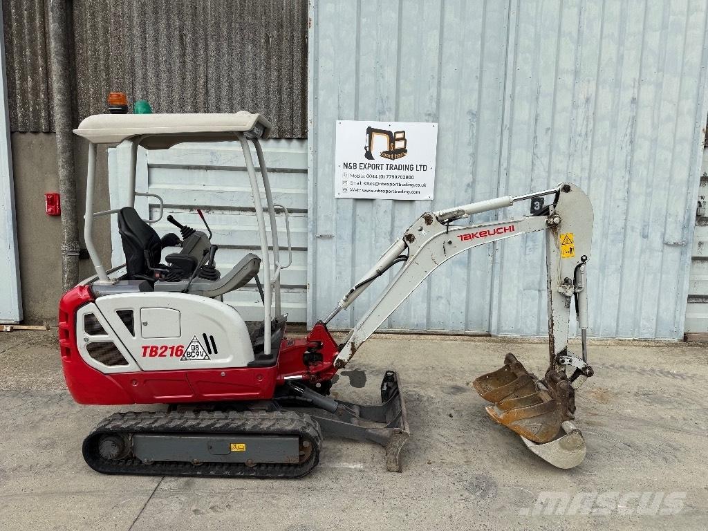 Takeuchi TB 216 Mini rýpadla < 7t
