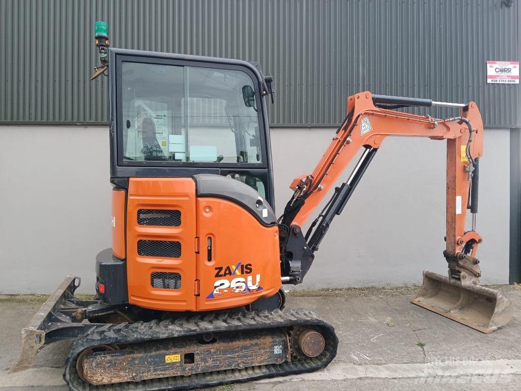 Hitachi ZX 26 U-6 Mini rýpadla < 7t