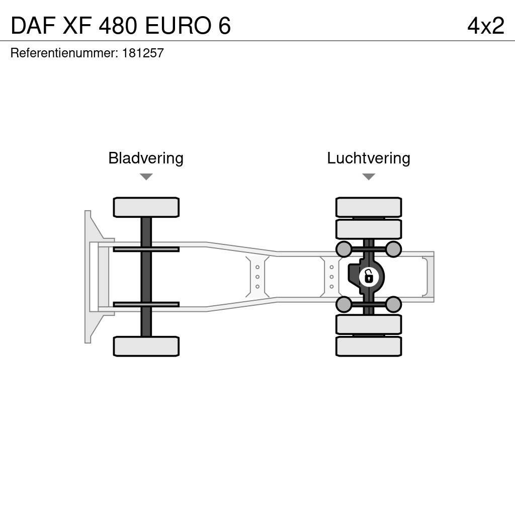DAF XF 480 EURO 6 Tahače