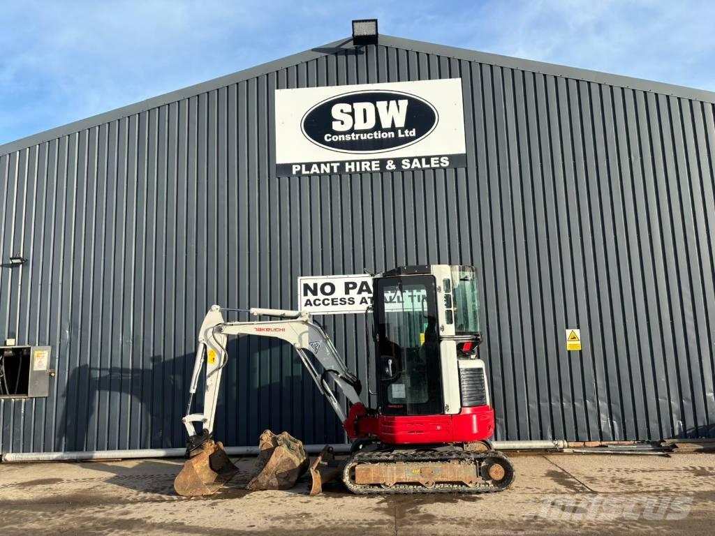 Takeuchi TB 23 R Mini rýpadla < 7t