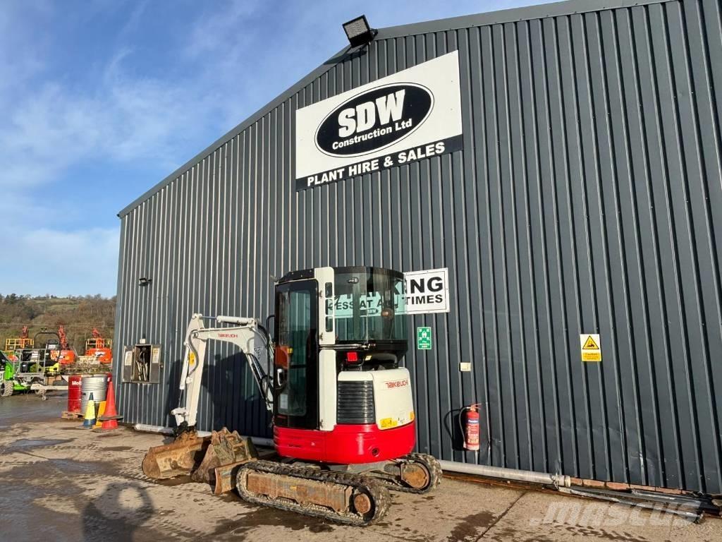 Takeuchi TB 23 R Mini rýpadla < 7t