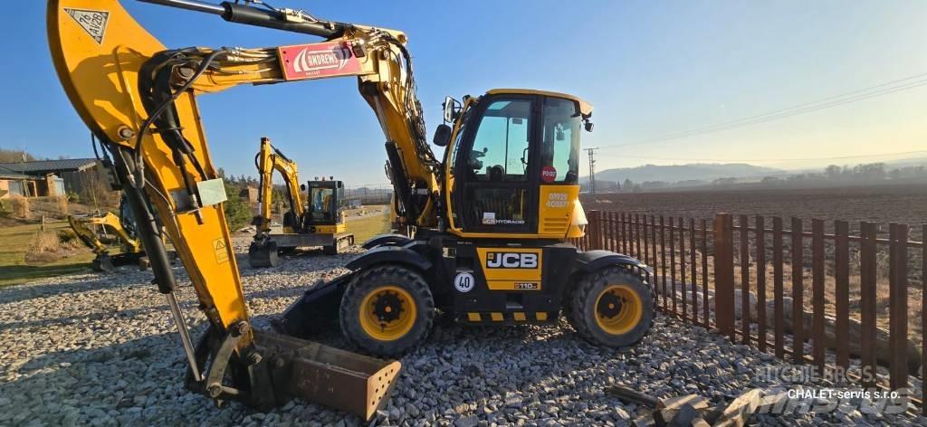 JCB 110 W Hydradig Kolová rýpadla