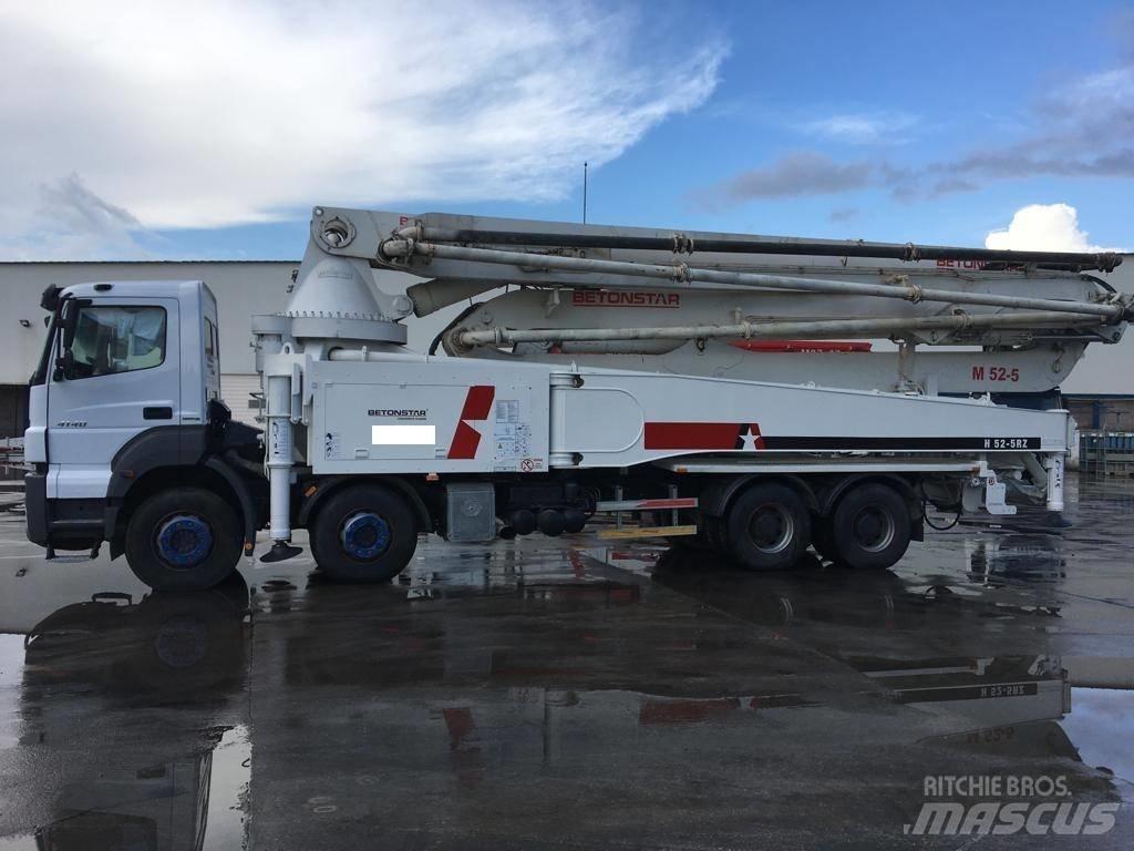 Betonstar 52M-5RZ Nákladní auta s čerpadly betonu