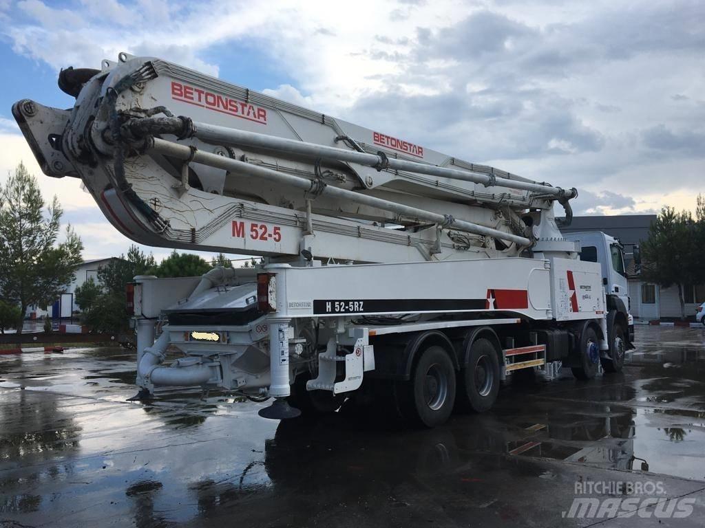 Betonstar 52M-5RZ Nákladní auta s čerpadly betonu