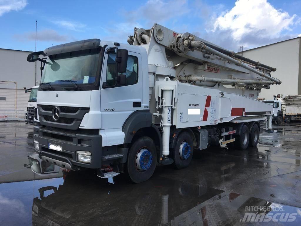 Betonstar 52M-5RZ Nákladní auta s čerpadly betonu