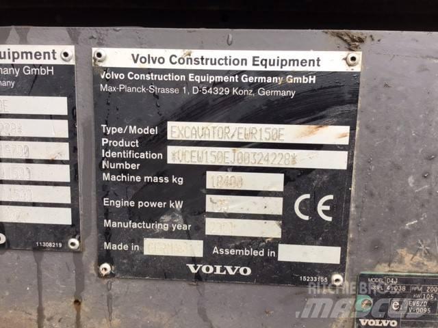 Volvo EWR 150 E Kolová rýpadla