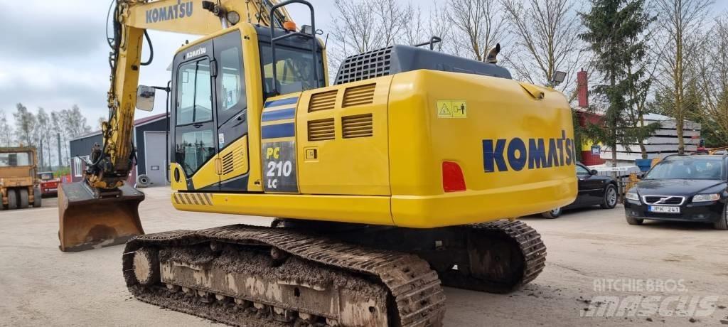 Komatsu PC 210 LC-10 Pásová rýpadla