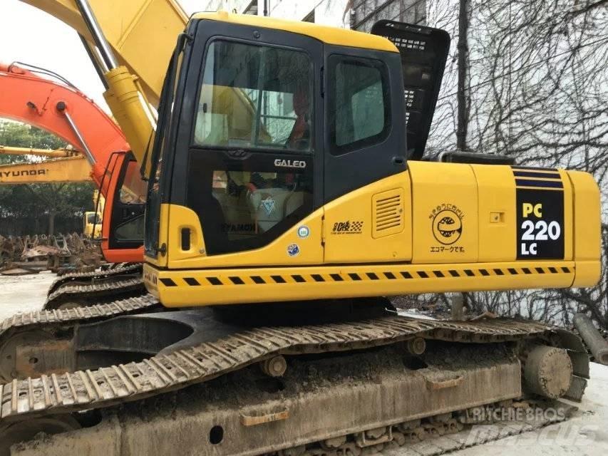 Komatsu PC 220-7 Pásová rýpadla