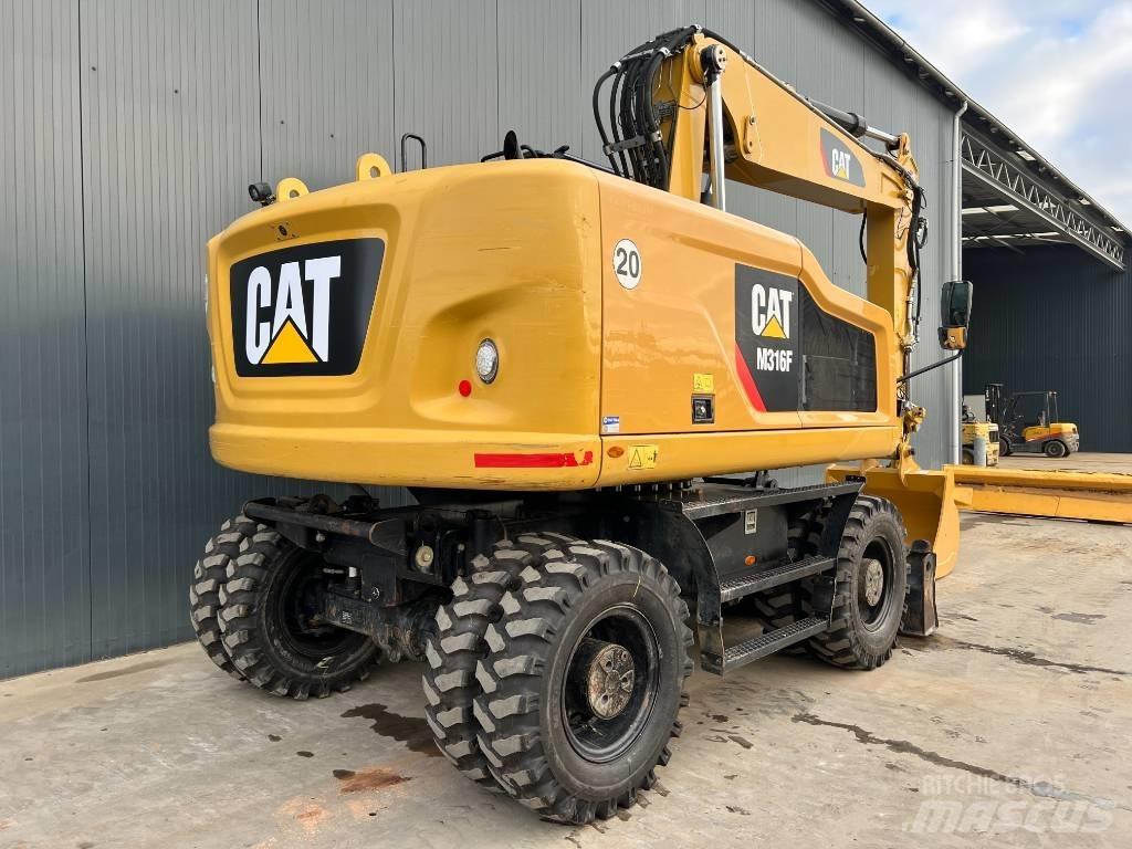 CAT M316F Kolová rýpadla