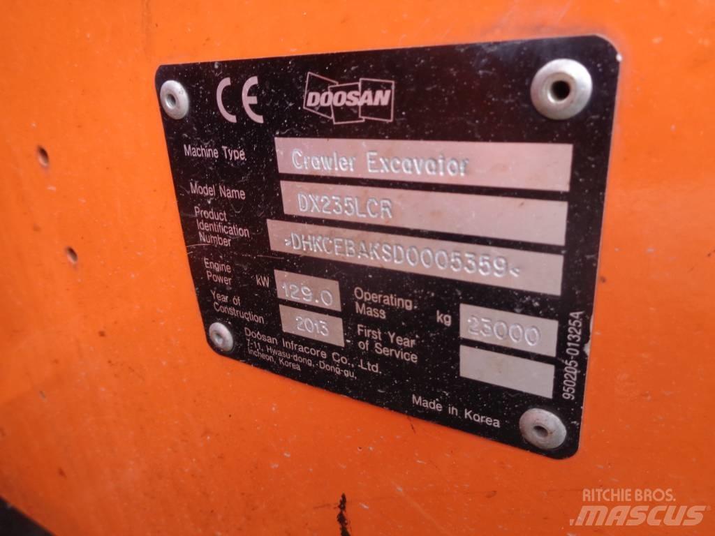Doosan 235 LCR Pásová rýpadla