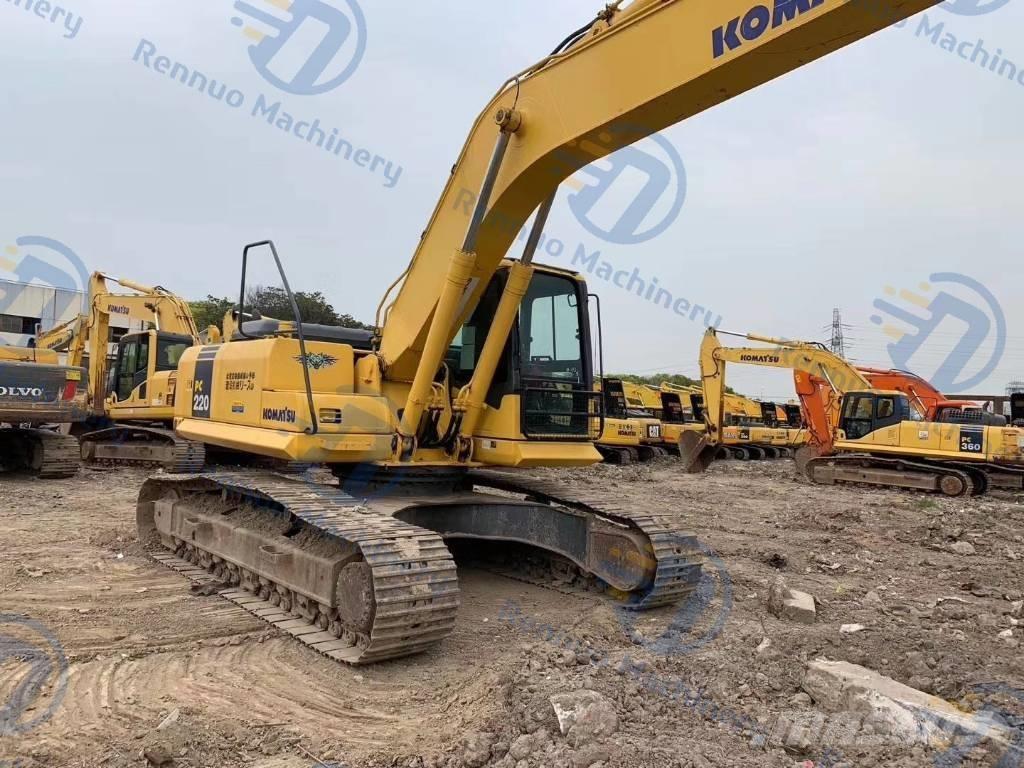 Komatsu PC220-7 Pásová rýpadla