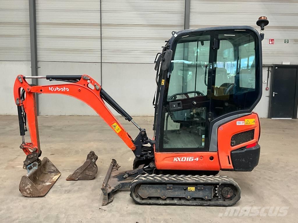 Kubota KX 016-4 Mini rýpadla < 7t