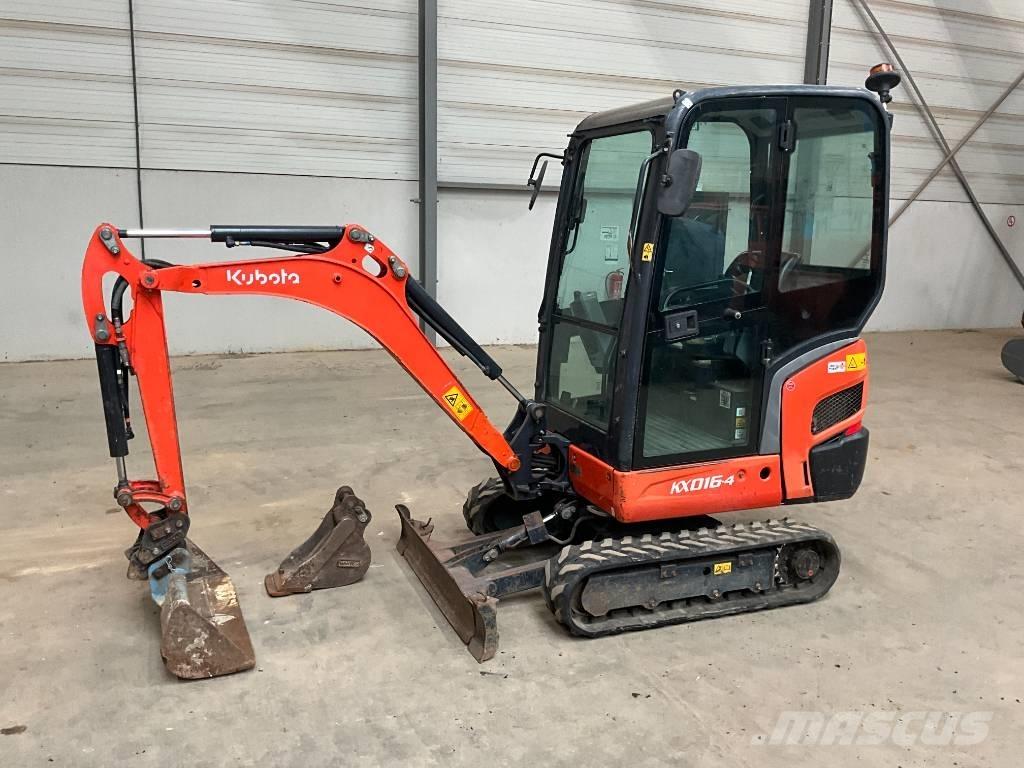 Kubota KX 016-4 Mini rýpadla < 7t