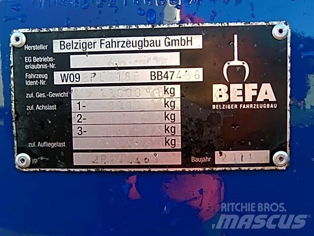 BEFA 6500 Přívěsy na kmeny