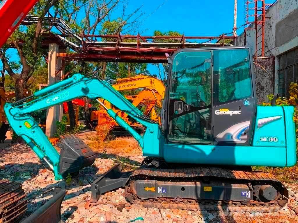 Kobelco SK 60 Pásová rýpadla