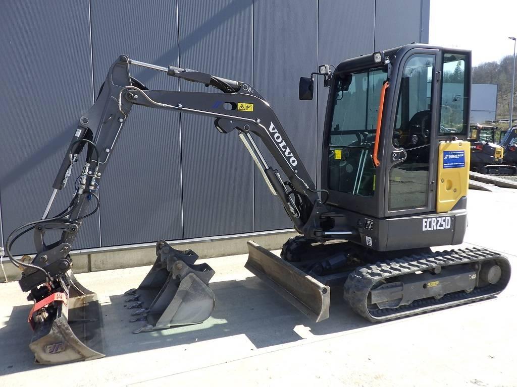 Volvo ECR 25 D Mini rýpadla < 7t