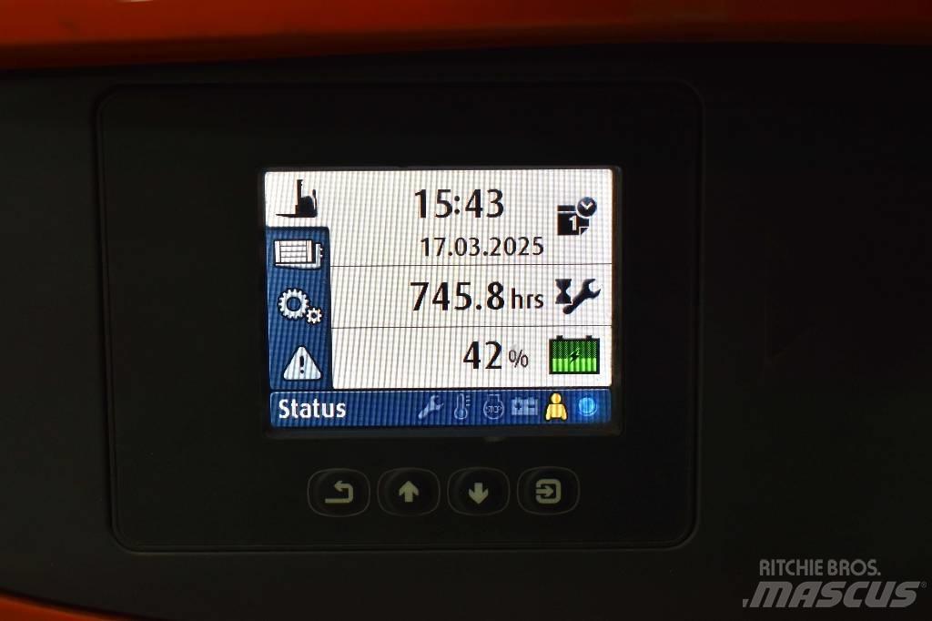 Linde L 14 Ručně vedené vysokozdvižné vozíky