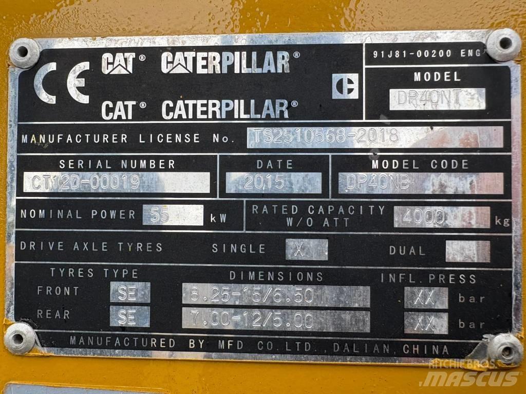 CAT DP40NT Dieselové vozíky