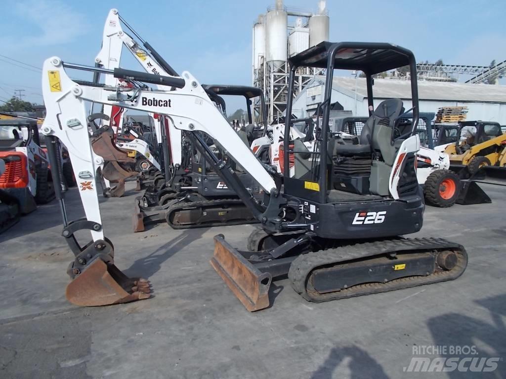 Bobcat E26GM Mini rýpadla < 7t
