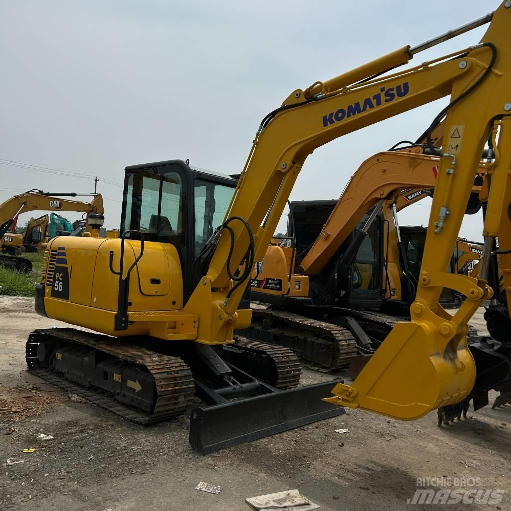 Komatsu 56-7 Pásová rýpadla