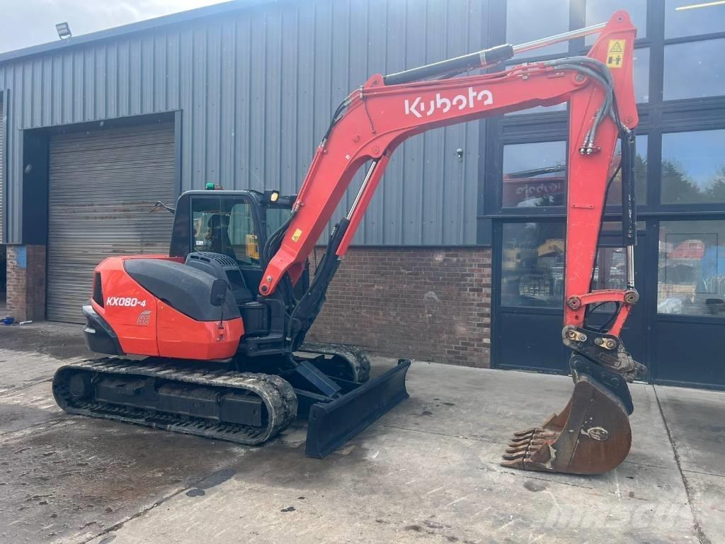 Kubota KX 080-4 Mini rýpadla < 7t