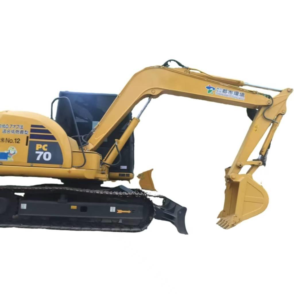 Komatsu PC 70 Pásová rýpadla