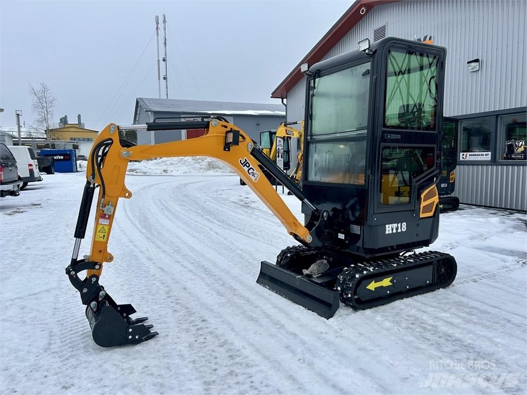 JPC HT18 HYTILLÄ Mini rýpadla < 7t